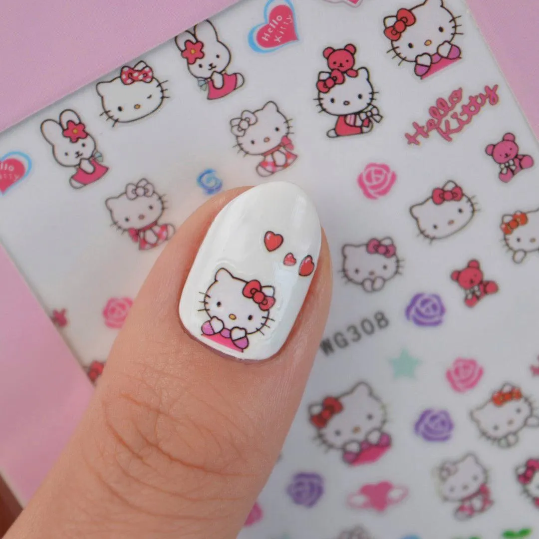 Hello Kitty PLAY Nail Art Sticker
