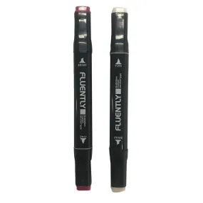 Illustration Marker-Pale Orange-Red-