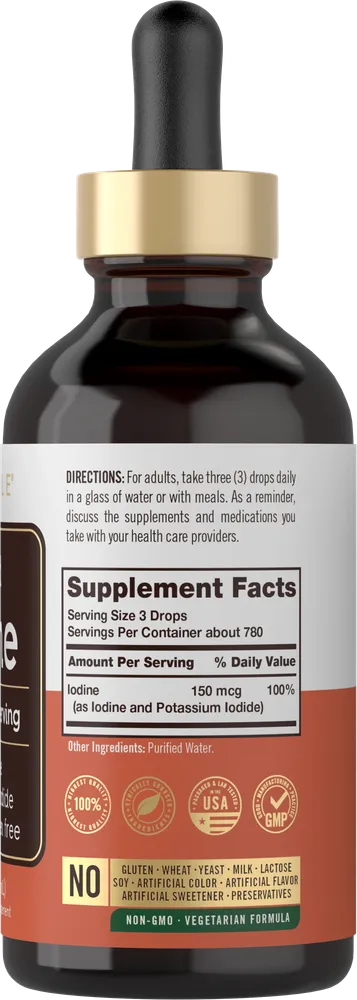 Iodine 150mcg | 4oz Liquid Drops