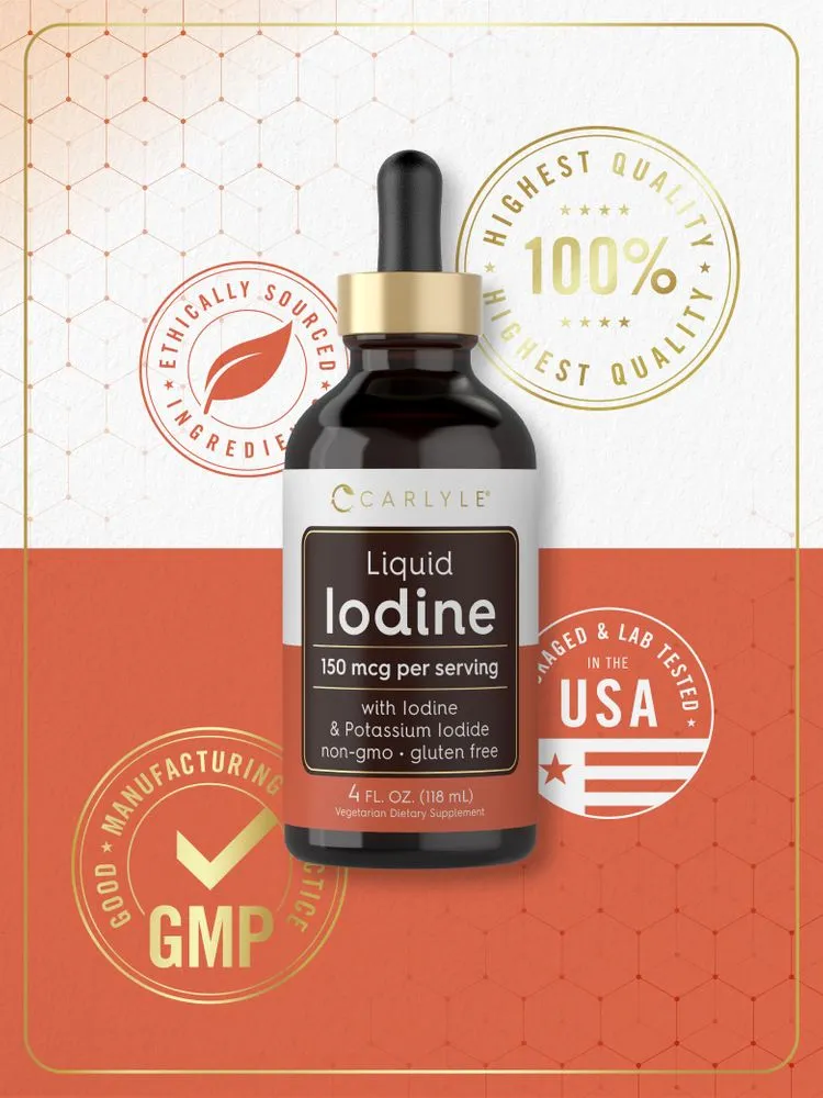 Iodine 150mcg | 4oz Liquid Drops
