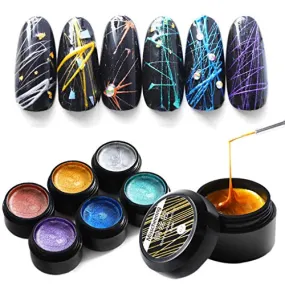 Jaromepowe 4PCS Chameleon Dip Powder Nail Art Mirror Effect Nail Art Flakes Decor DIY Nail Dust Tip Manicure Nail Sticker for Women Face,Nail,Eye Art, Cards