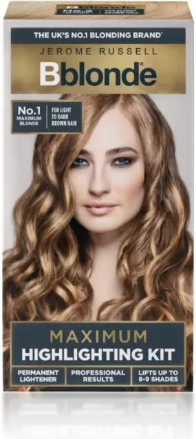 Jerome Russell Bblonde Maximum Highlighting Kit No1