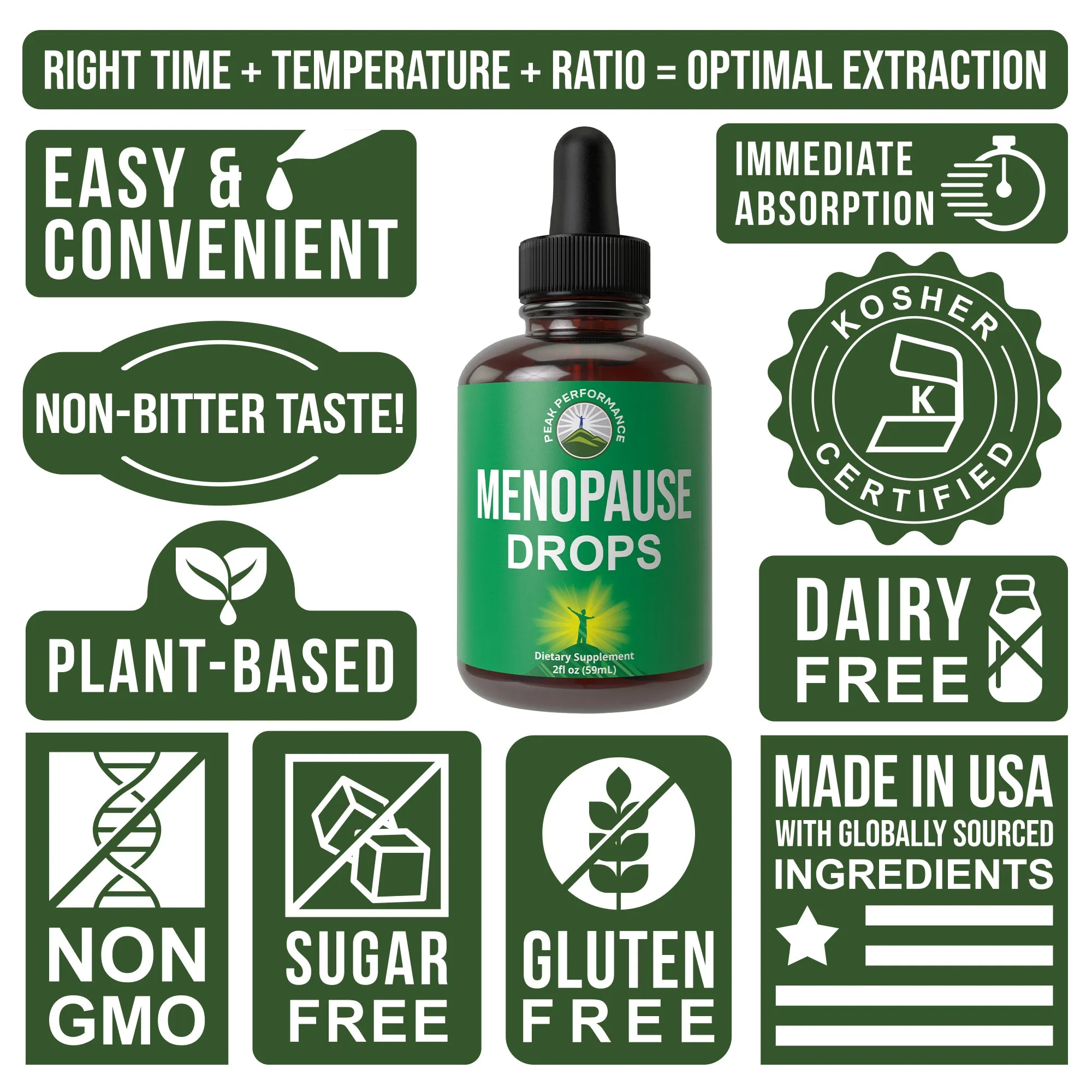 Liquid Menopause Support Drops