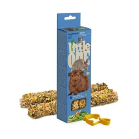 Little One Vegetable Sticks for Small Animals - 2 x 60g