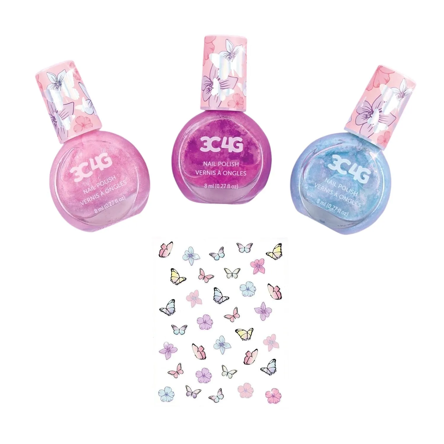 Make it Real Butterfly Nail Polish Trio
