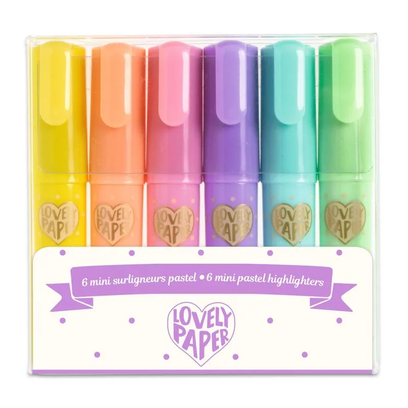 Mini Pastel Highlighters