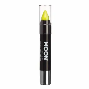 Moon yellow neon UV face & body crayon
