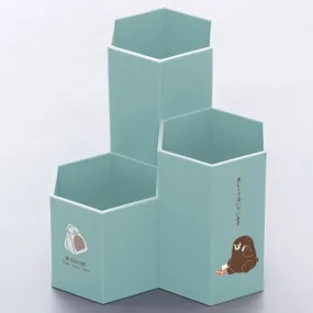 Multifunctional makeup brush pen bucket