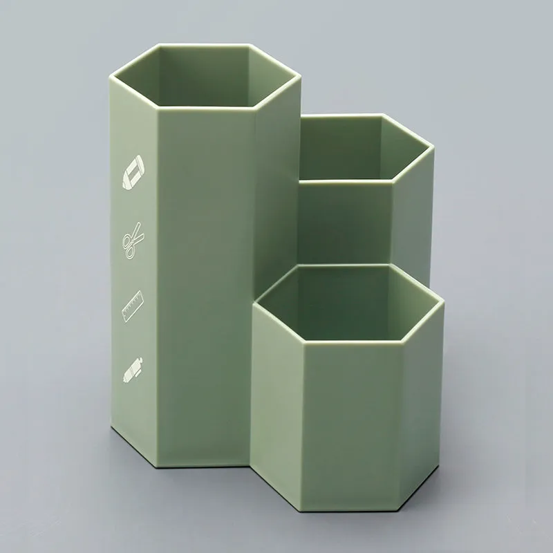 Multifunctional makeup brush pen bucket