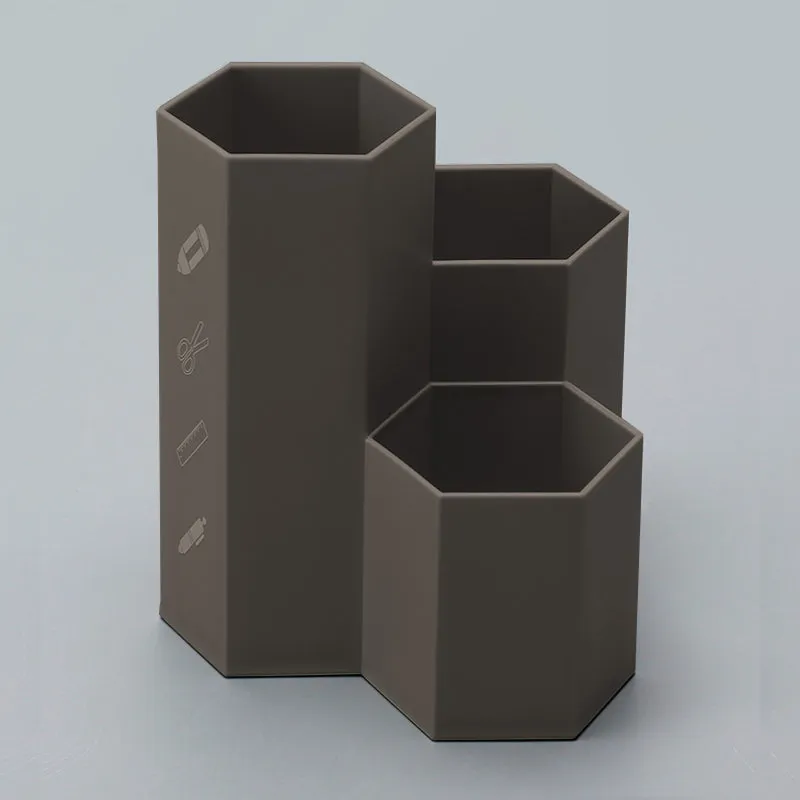 Multifunctional makeup brush pen bucket
