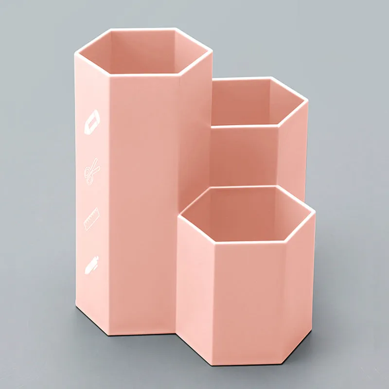 Multifunctional makeup brush pen bucket