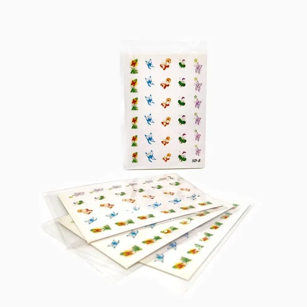 Nail & Toe Stickers - Butterflies