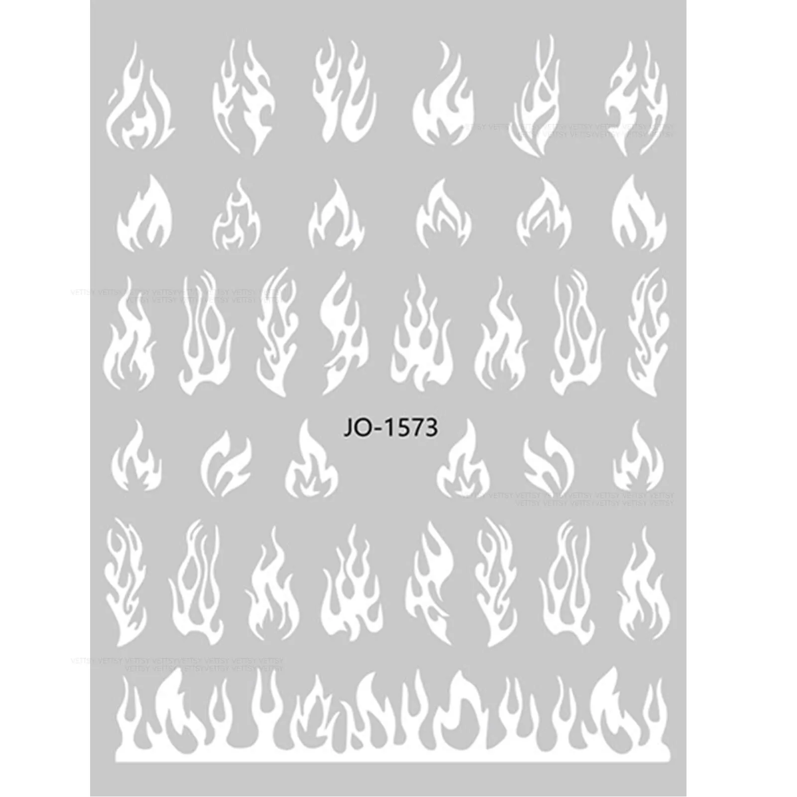 Nail Stickers-Bonfire