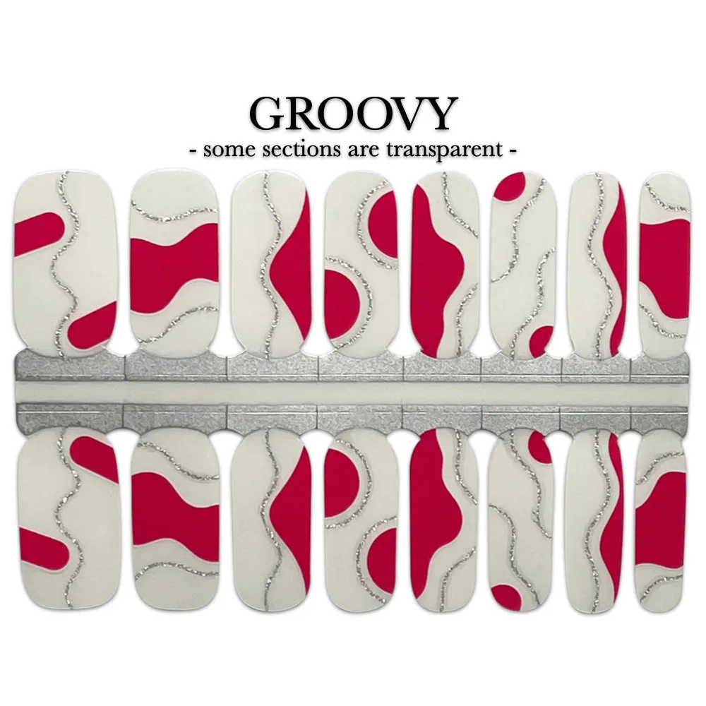 Nail Wrap - Groovy