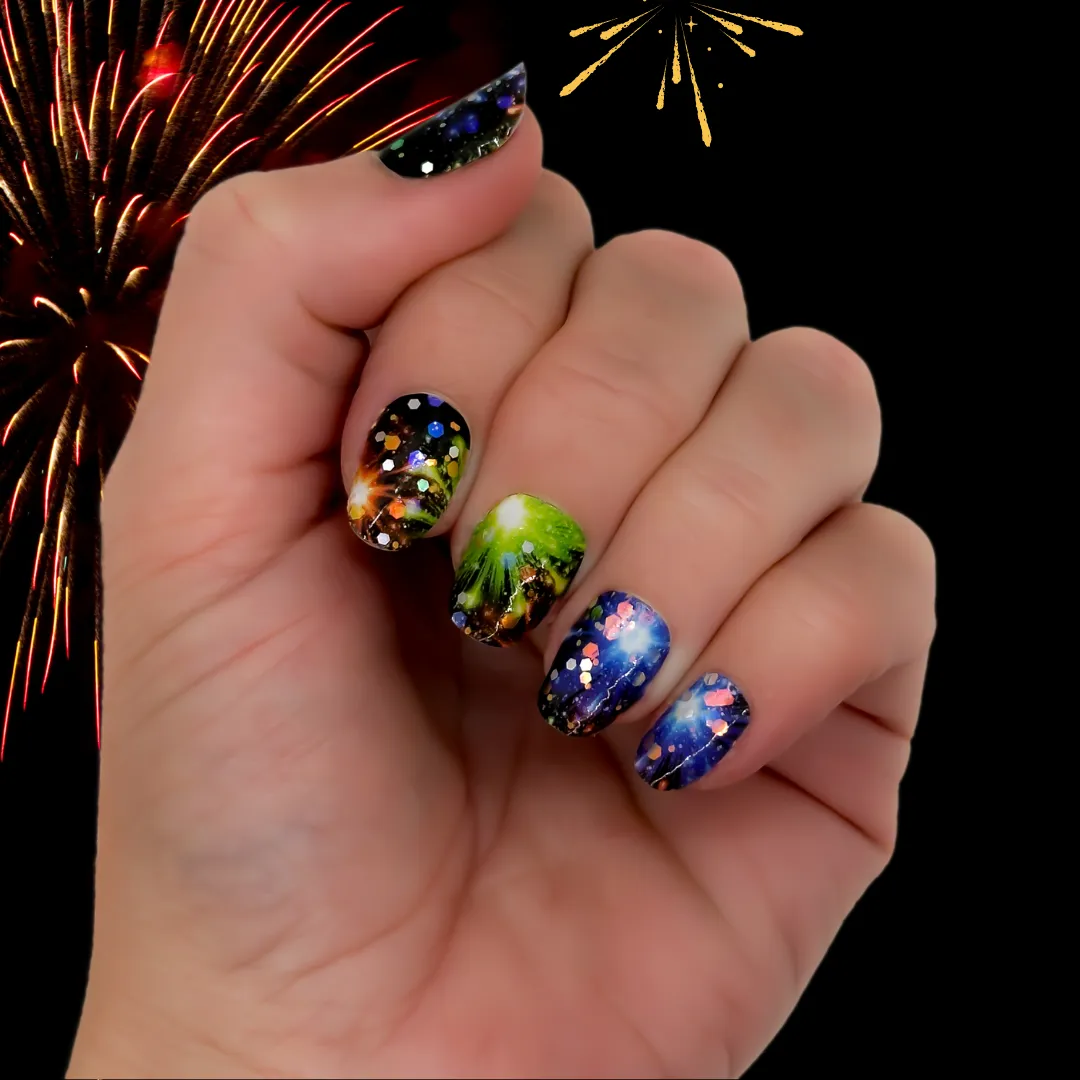 Nail Wrap - Light Up The Sky