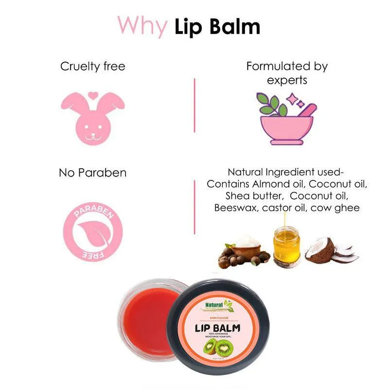 Natural Health and Herbal products Orange Tinted Splash Kiwi Lip Balm: Hydrate and Beautify Your Bright Lips 12 Hrs Miniaturization, Long Lasting, Romantic, Kissable, Smooth Enriched, Lip Care- 8g
