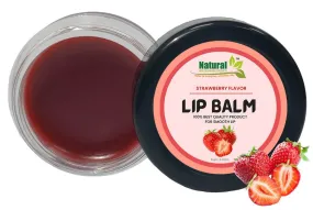 Natural Health and Herbal products Strawberry-Kissed Maroon Tinted Lip Balm Fruity Flavor with a Pop Color Moisture 12 Hrs Miniaturization, Long Lasting, Romantic, Kissable, Smooth Enriched, Care- 8g
