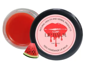 Natural Health and Herbal products Water-Melon Kiss: Nourishing Lip Balm with Twist of Tropical Flavor Long Lasting 12 Hrs Miniaturization, Long Lasting, Romantic, Kissable, Smooth Enriched, Care- 8g