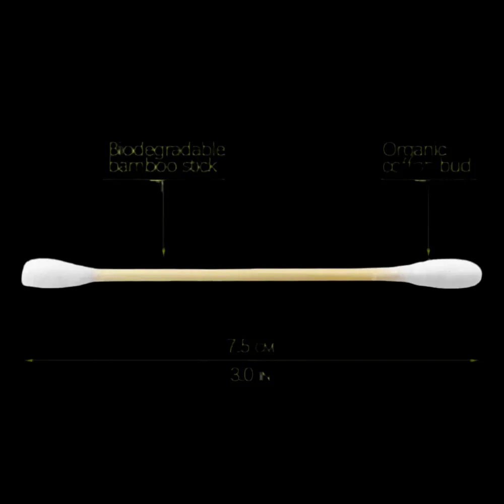 New Style Double Head Bamboo Cotton Swabs