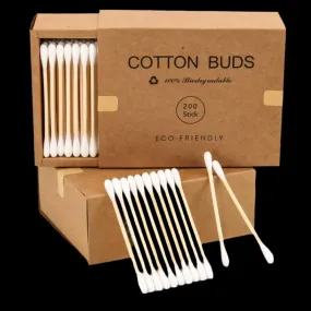 New Style Double Head Bamboo Cotton Swabs