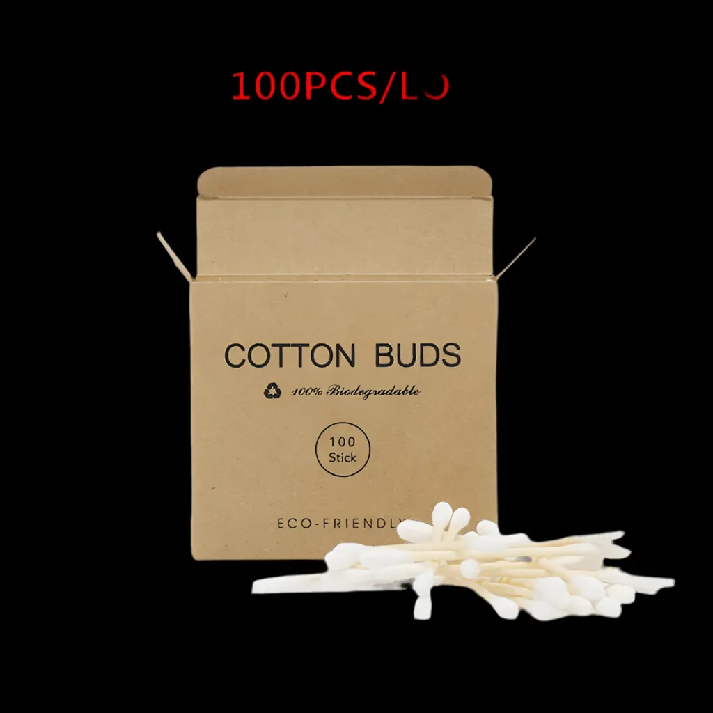 New Style Double Head Bamboo Cotton Swabs