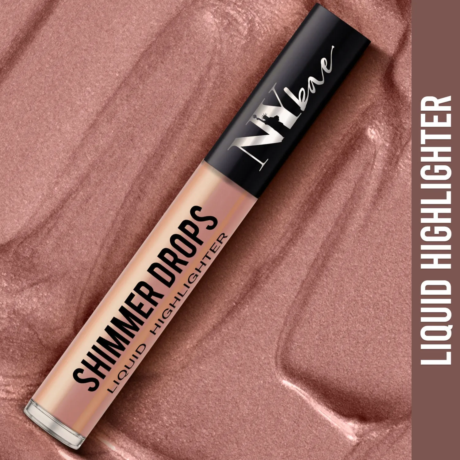 NY Bae Shimmer Drops Liquid Highlighter - Rustic Rose 02 (3 ml)