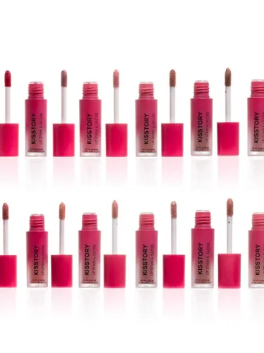 Oh My Glam Kisstory 12 Mini Lip Stains & Gloss