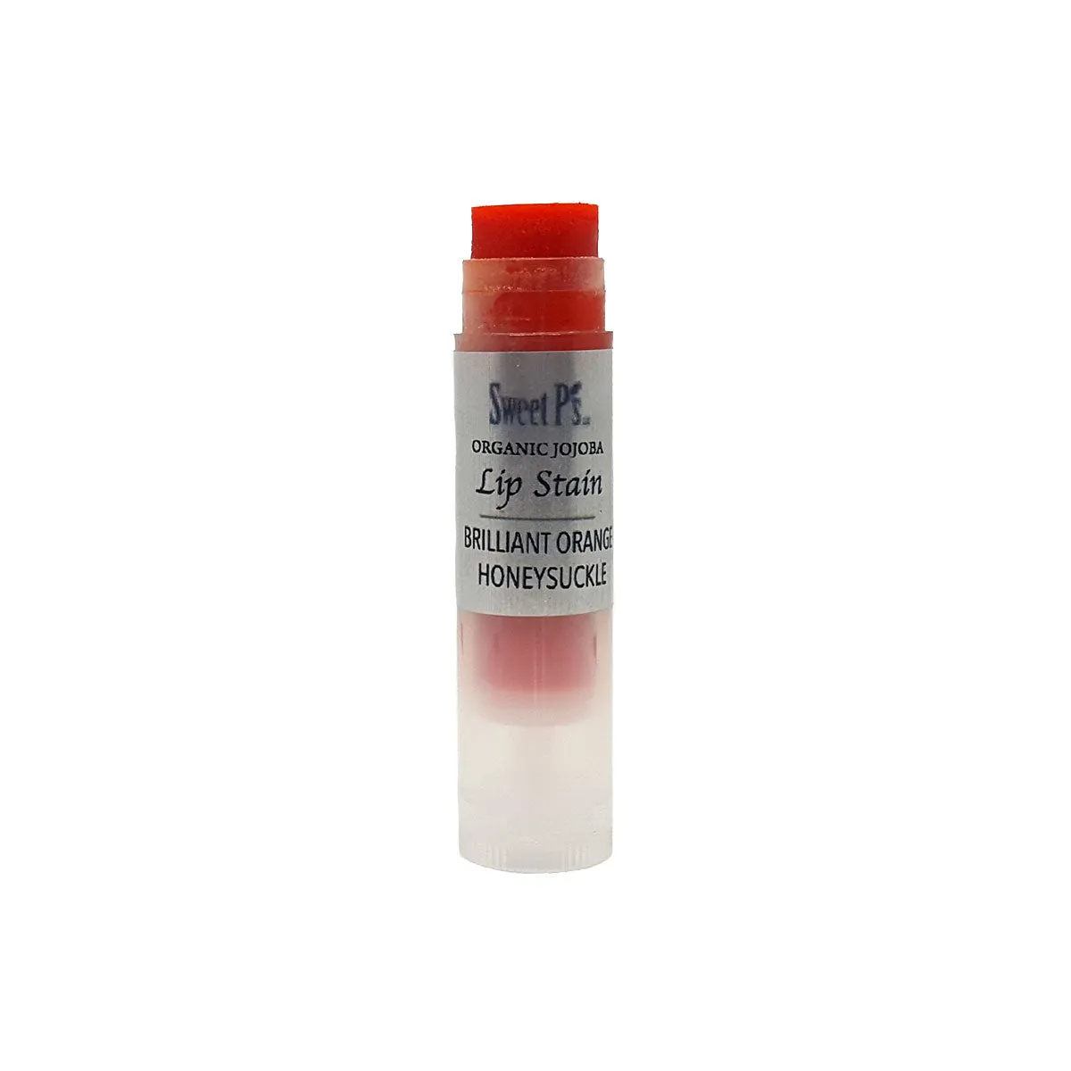 Organic Jojoba Lip Stain SPF15 - Brilliant Orange Honeysuckle