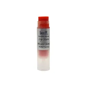 Organic Jojoba Lip Stain SPF15 - Brilliant Orange Honeysuckle