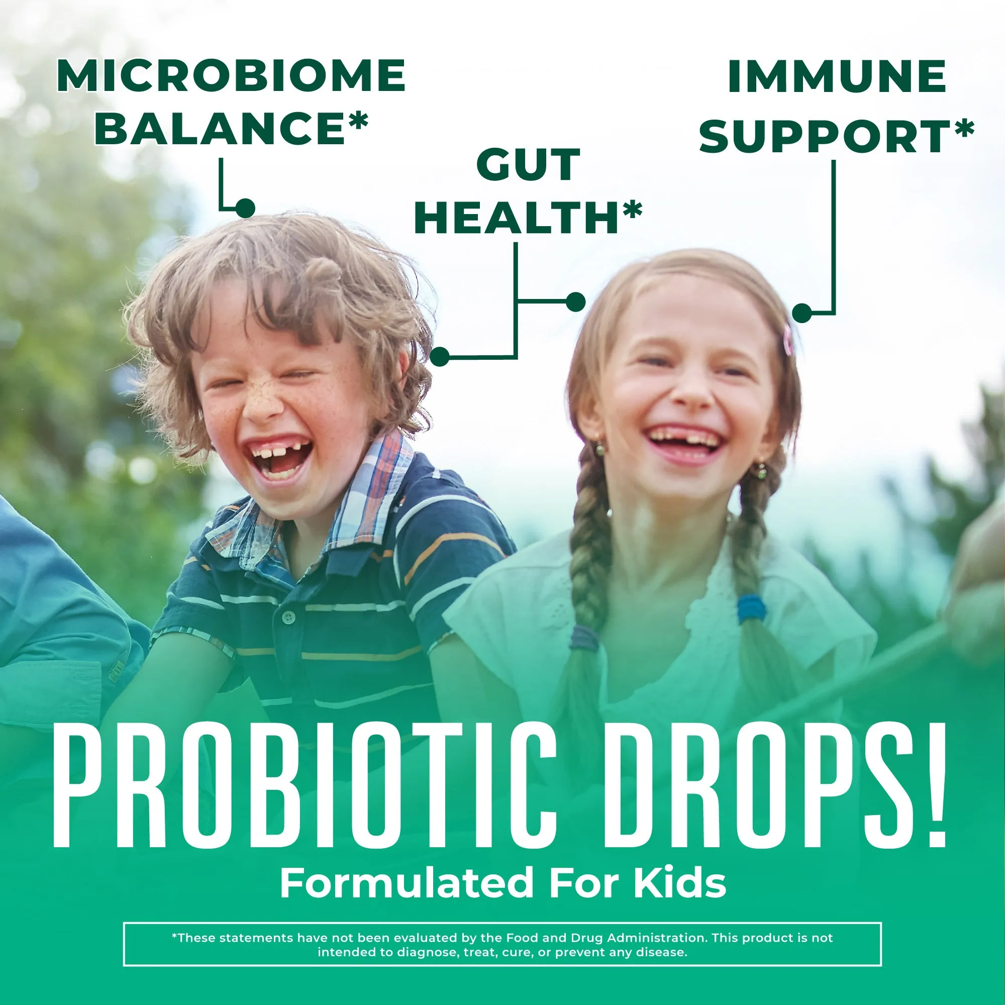 Organic Kids Precision Probiotic Digestive Liquid Drops
