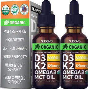 Organic Vitamin D3 K2 Drops Oil Omega 3 in Pakistan