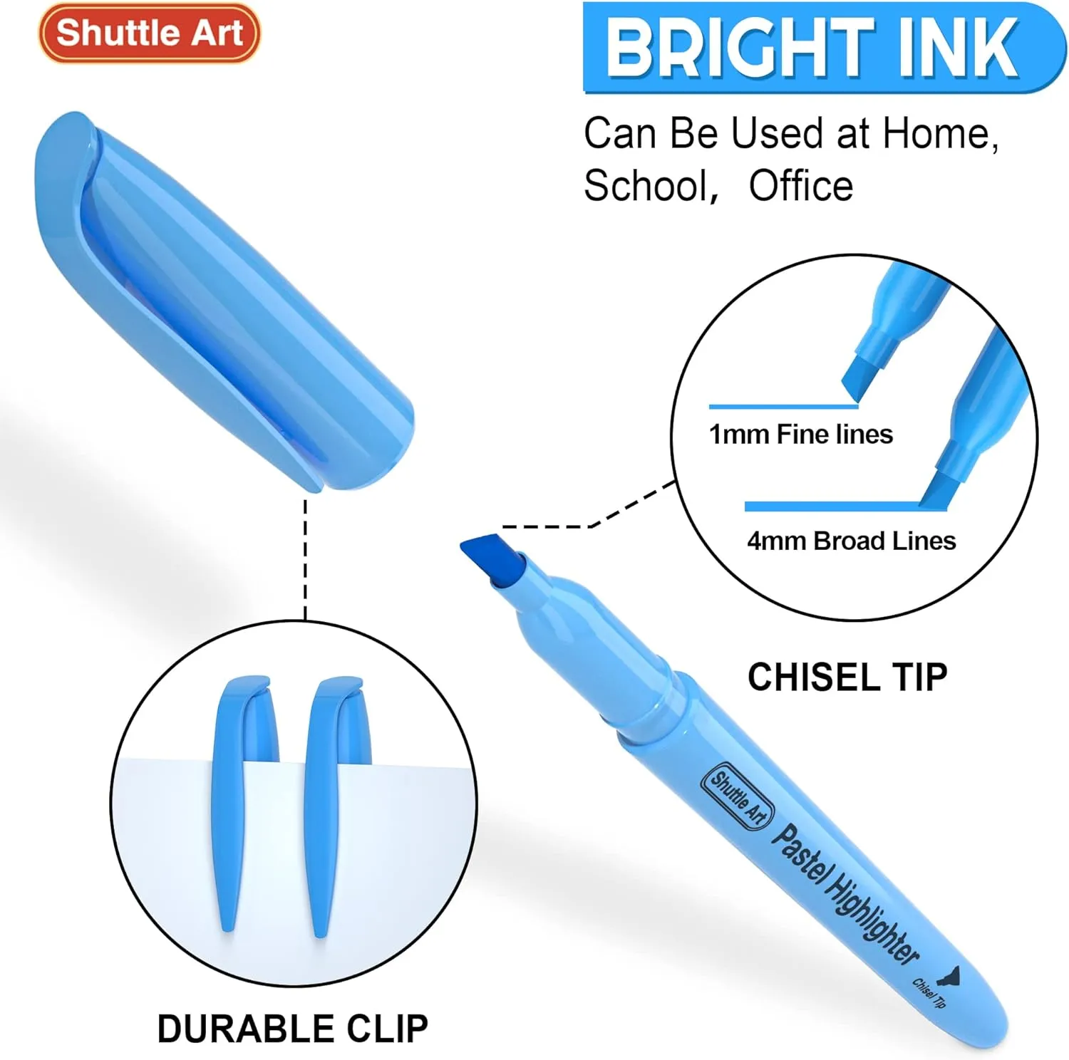 Pastel Highlighter - Set of 15