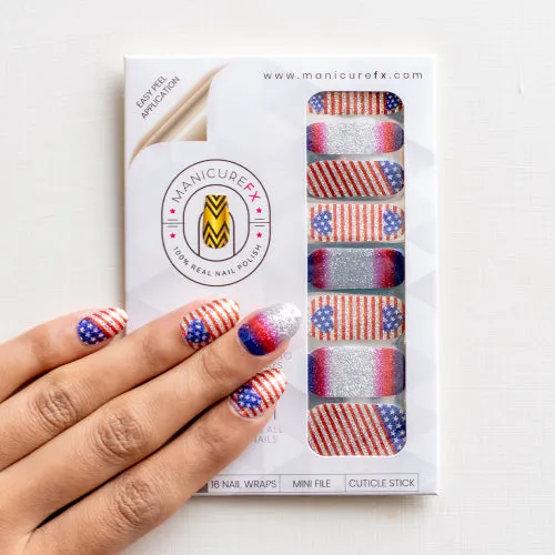 Patriotic Palette - Nail Wraps (Standard)