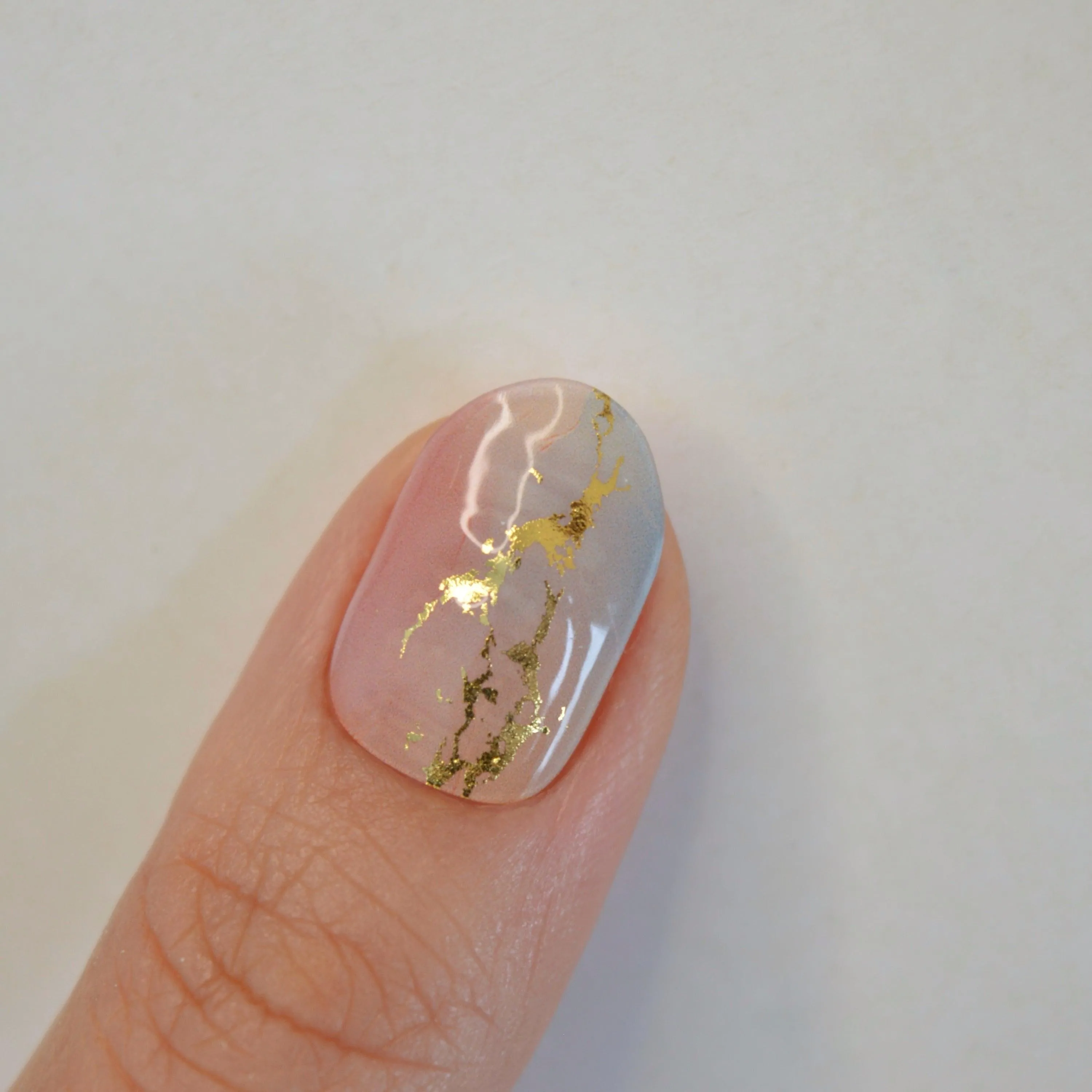 PREORDER 7/2 DISPATCH Calacatta | Super Jellies DIY Hard Semi Cured Gel Nail Wraps