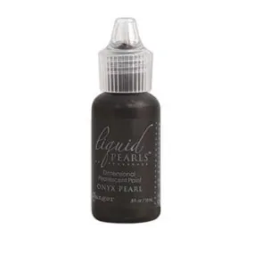 Ranger Liquid Pearls Paint - .5oz Bottle - Onyx Pearl
