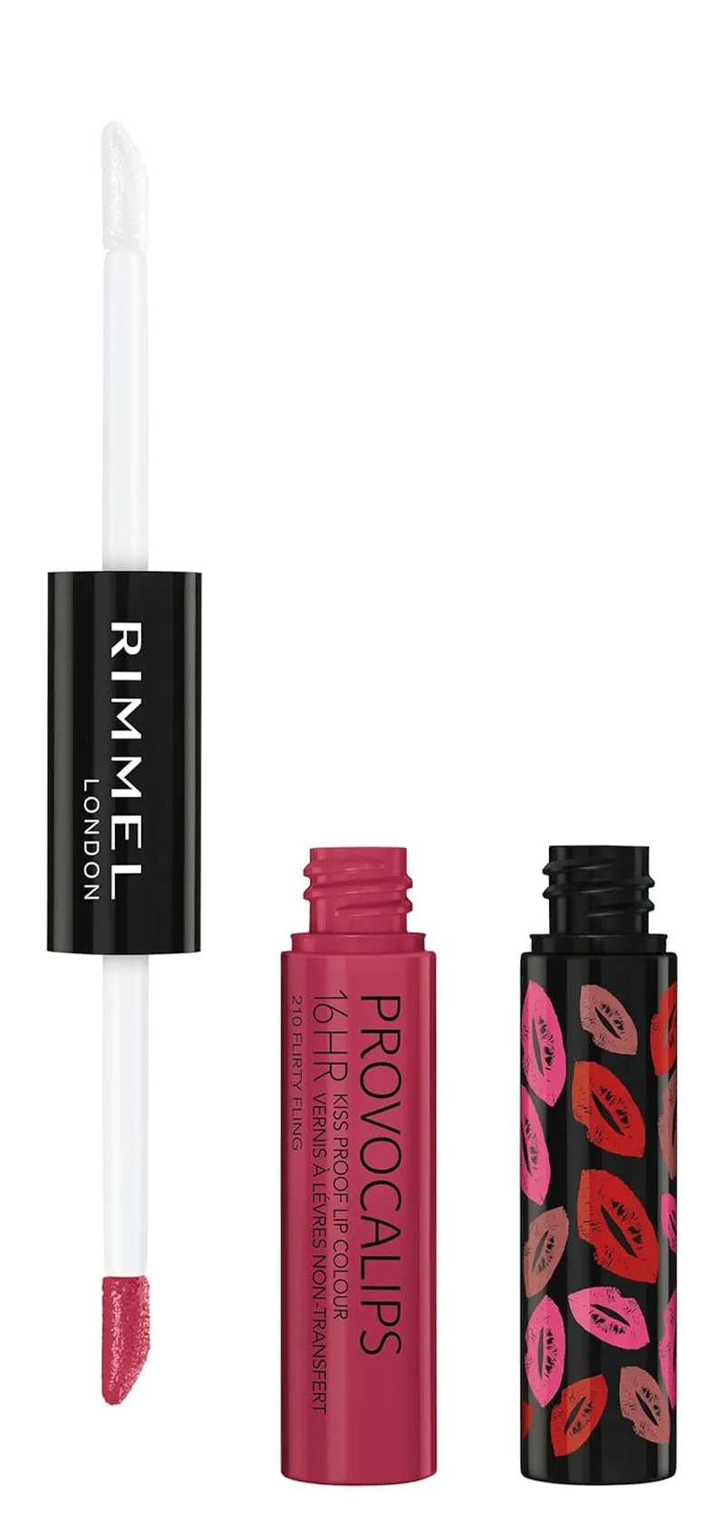 Rimmel London Provocalips 16HR Long-Wear Kiss-Proof Liquid Lipstick - 005 Just Teasing, .14 Fl.Oz.