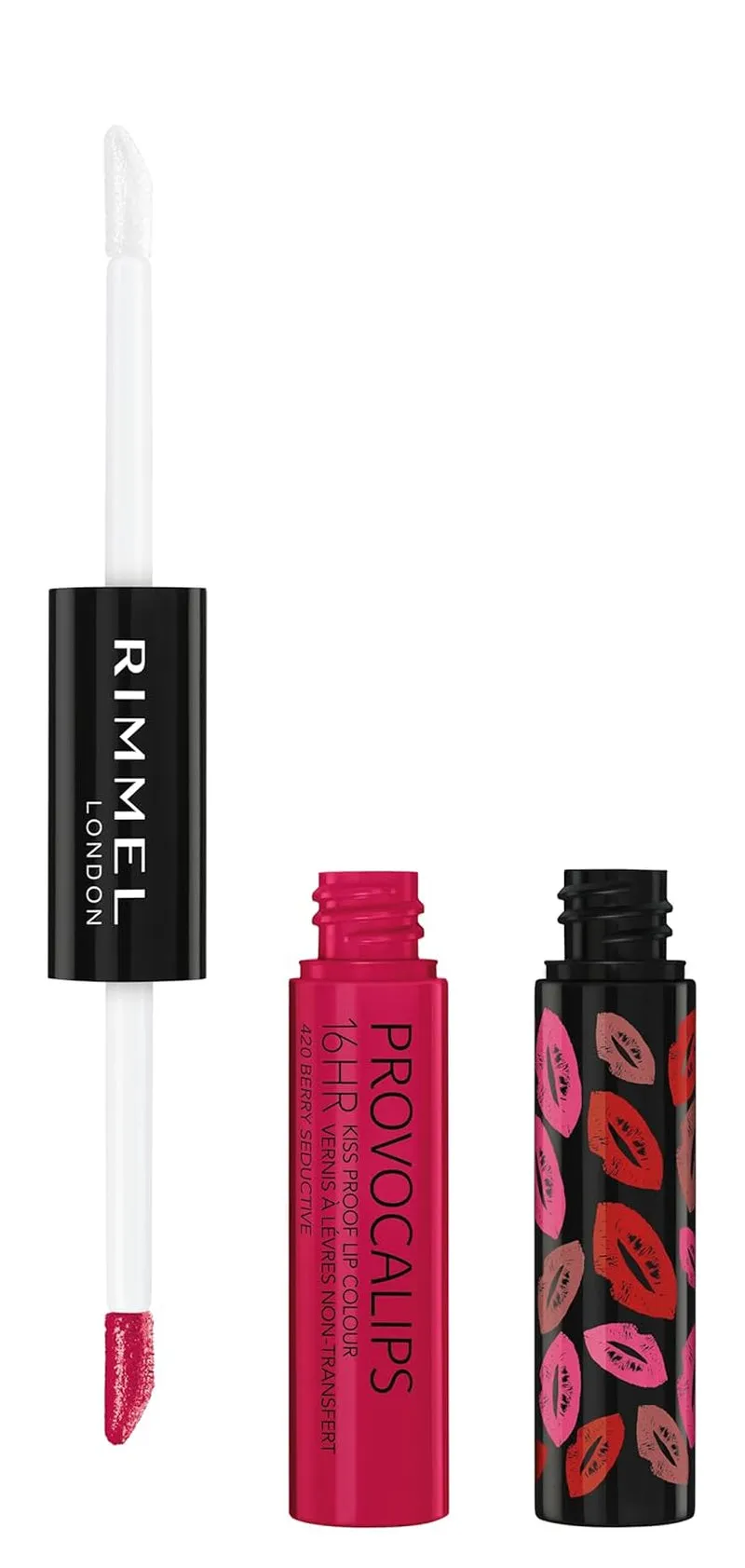 Rimmel London Provocalips 16HR Long-Wear Kiss-Proof Liquid Lipstick - 005 Just Teasing, .14 Fl.Oz.