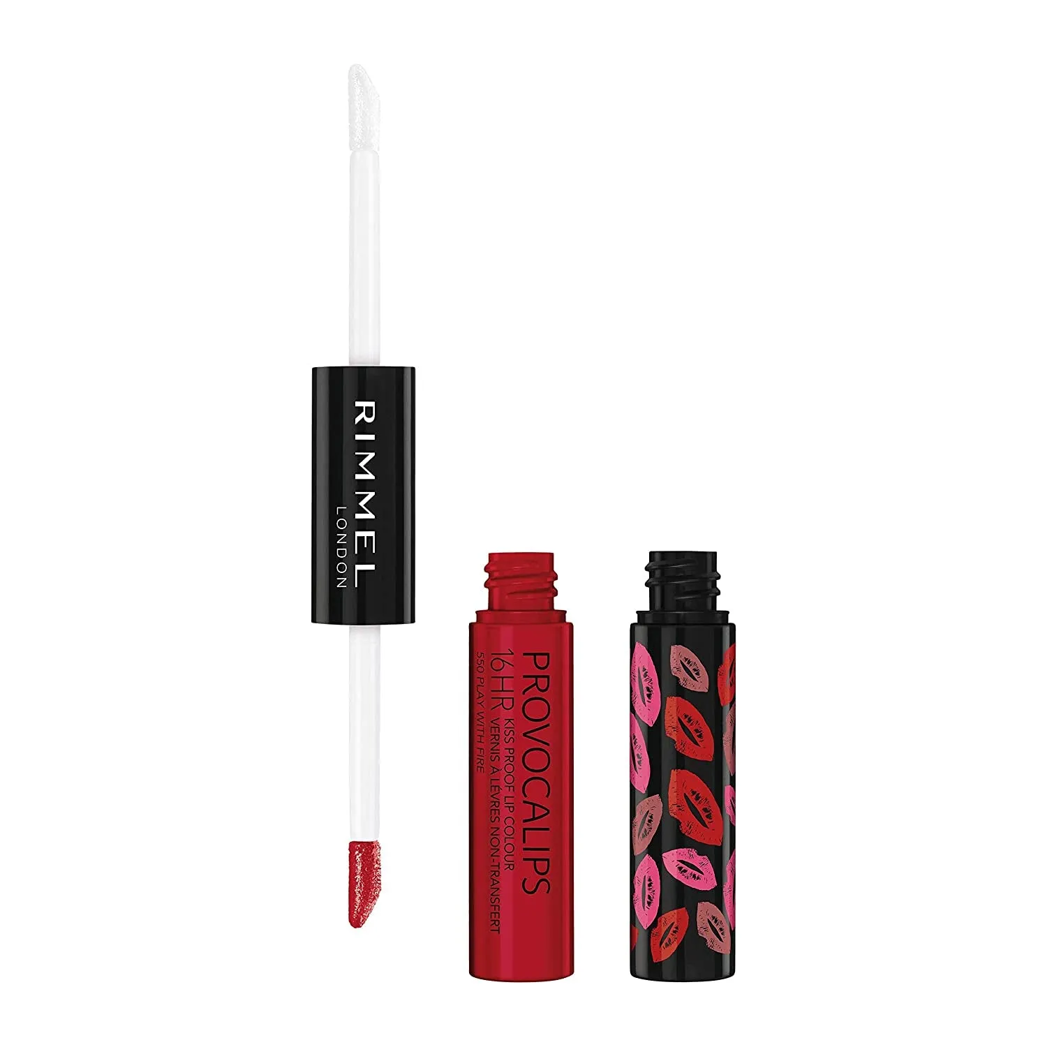 Rimmel London Provocalips 16HR Long-Wear Kiss-Proof Liquid Lipstick - 005 Just Teasing, .14 Fl.Oz.