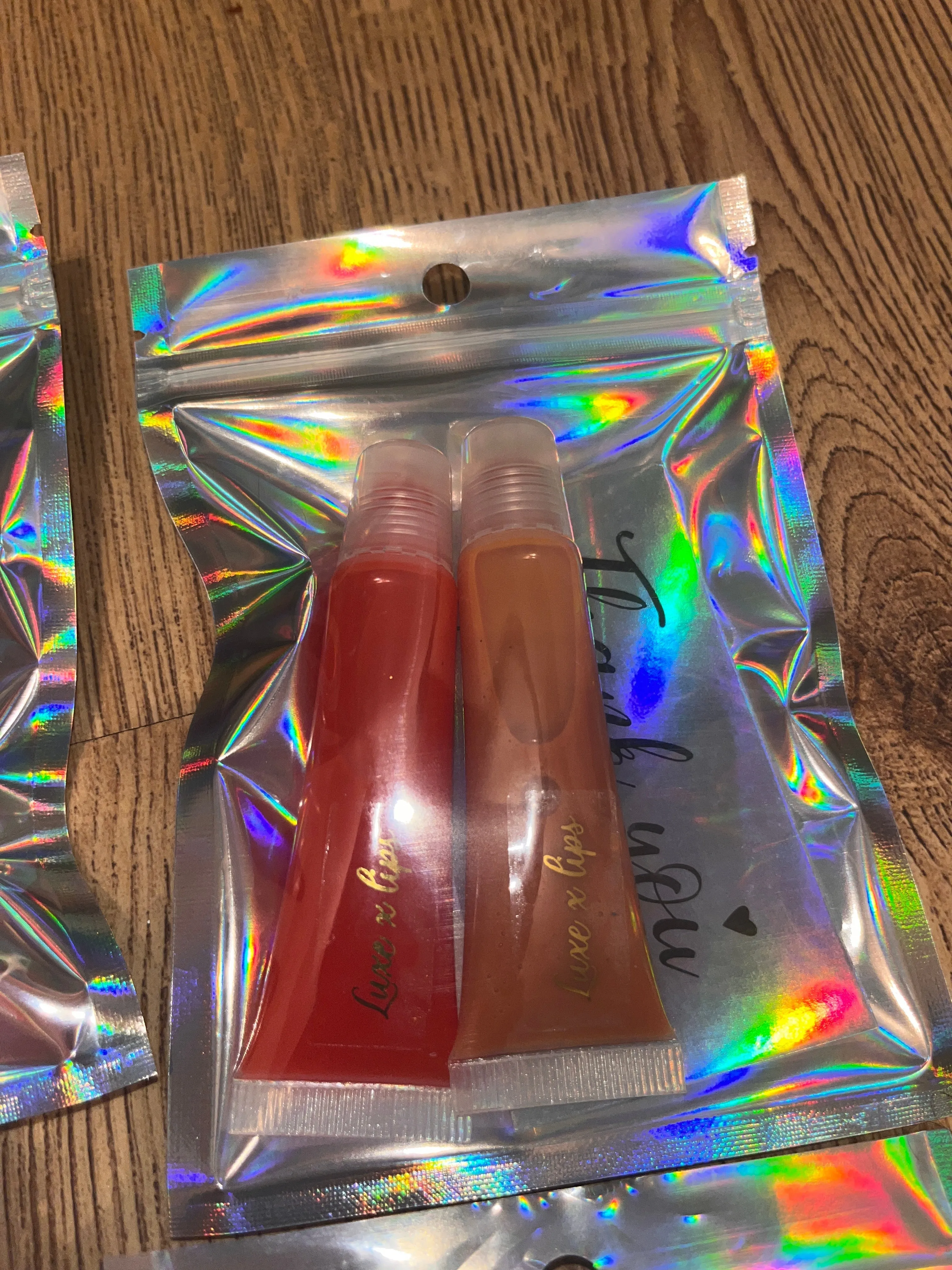 Ruby sparkle kiss and Creamy Rose Gold 15ml