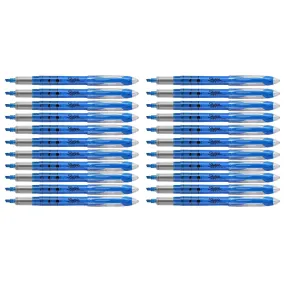 Sharpie Liquid Highlighter Blue Bulk Pack of 24