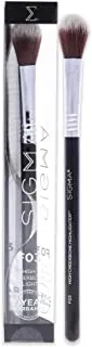 Sigma Beauty Professional F03 High Cheekbone Highlighter and Contouring Synthetic Face Makeup Brush with Sigmax fibers for Buffing and Highlighting Nose, Chin and Cheekbones