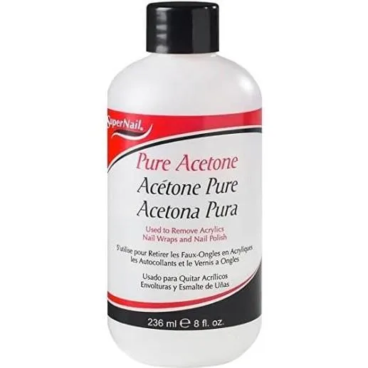 Super Nail Pure Acetone 236 ml