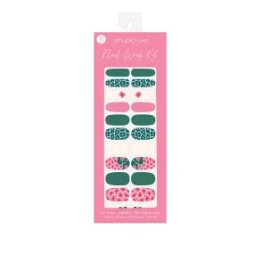 Tipsy Flowers Mani Nail Wrap Kit