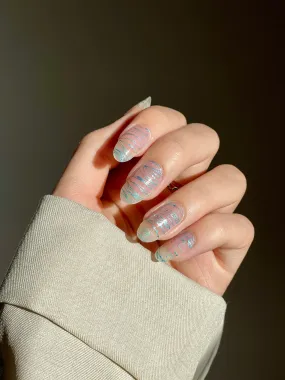 Turquoise Twirls - Nail Wraps (Standard)