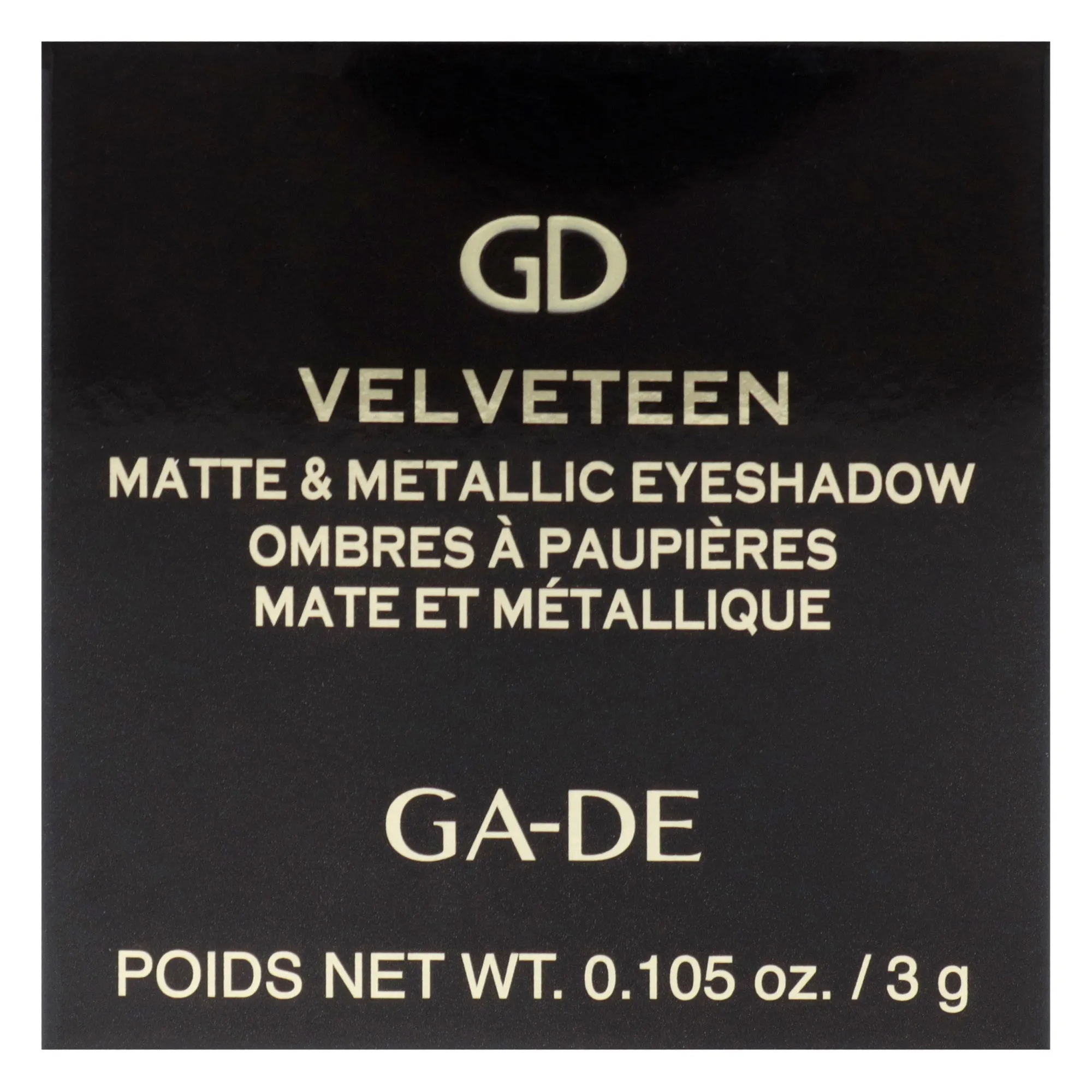 Velveteen Matte and Metallic Eyeshadow - 205 Greenway by GA-DE for Women - 0.105 oz Eye Shadow